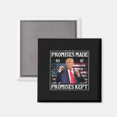 Beloftes die gedaan zijn houden Trump Magneet (Voorkant / Achterkant)