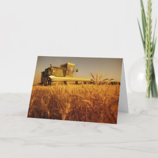 Beloningen oogsten feestdagen kaart