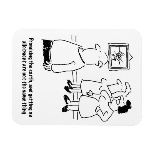 Beloof de Aarde - Een toewijzing krijgen Magneet (Horizontaal)