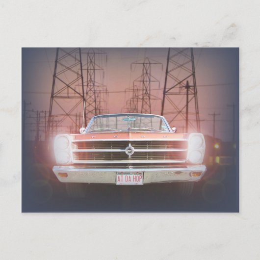 Beloofde weg in november Briefkaart (Voorkant)