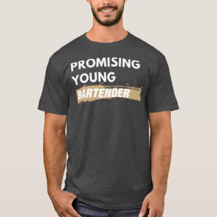 Belooft jonge Bartender T-shirt