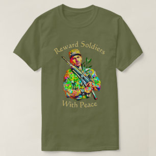 Beloon soldaten met Peace 01 T-shirt