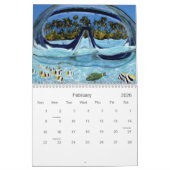 Belote Ocean Art Calendat Kalender (Feb 2026)