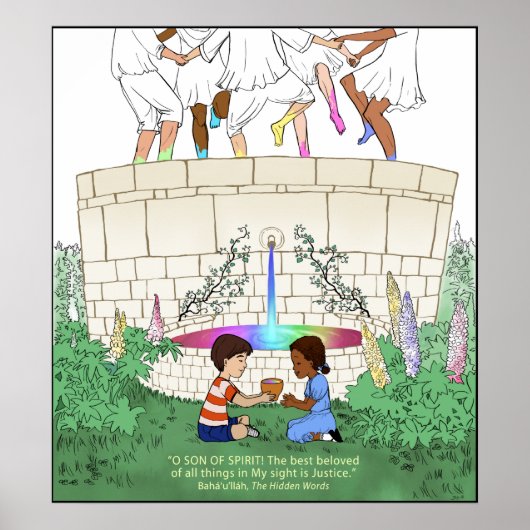 Belove justitie poster (Voorkant)