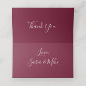 Beloved Floral Place Card (Binnenkant ongevouwen)