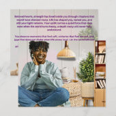 Beloved Hearts, Your Light Remains Briefkaart (Voorkant / Achterkant)