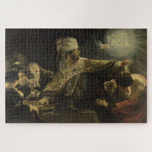 Belshazzar’s Feest: Rembrandt van Rijn Editie 1 Legpuzzel