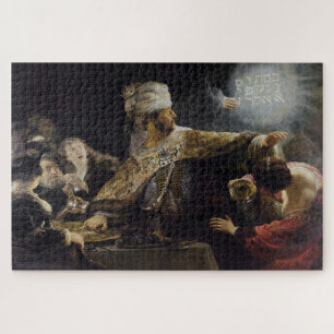 Belshazzar’s Feest: Rembrandt van Rijn Editie 2 Legpuzzel