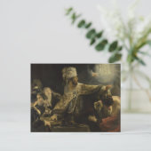 Belshazzar's feast briefkaart (Staand voorkant)