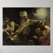 Belshazzar's feast poster (Voorkant)