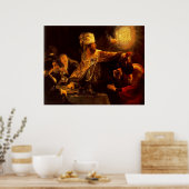 Belshazzar's feast poster (Keuken)
