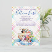 Beltane Bash Floral Spring Pset May Day Kaart (Staand voorkant)