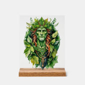 Beltane Celtic Greenman Forest God Sabbat Altar (Recto)