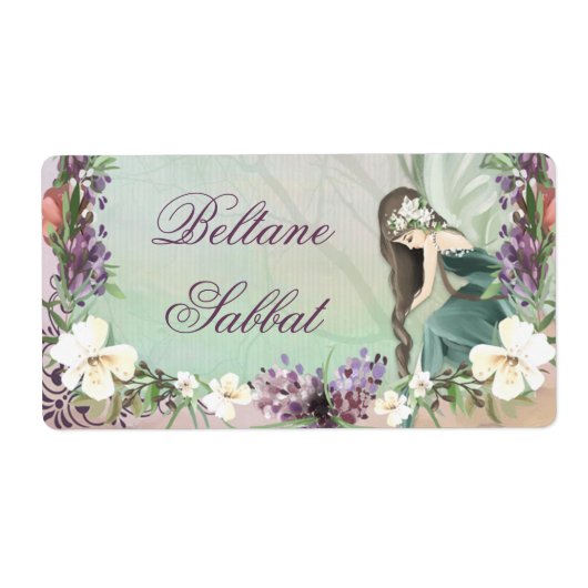 Beltane Sabbat Labels (Voorkant)