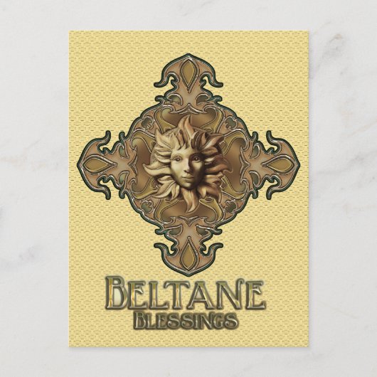 Beltane Sun Sprite-Briefkaart Briefkaart (Voorkant)