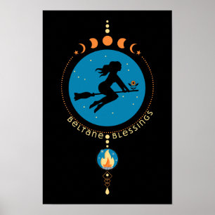 Beltane Zegeningen Poster