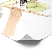 Belted Kingfisher Bird Minnow Fish Trees Poster (Hoek)