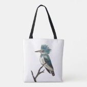 Belted Kingfisher Canvas tas (Achterkant)