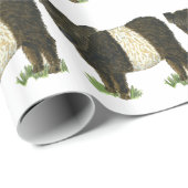 "Beltie" Belted Galloway Cadeaupapier (Rol Hoek)