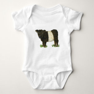 "Beltie" Belted Galloway Romper
