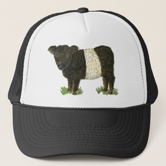 "Beltie" Belted Galloway Trucker Pet (Voorkant)