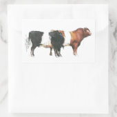 Belties 2006 rechthoekige sticker (Tas)