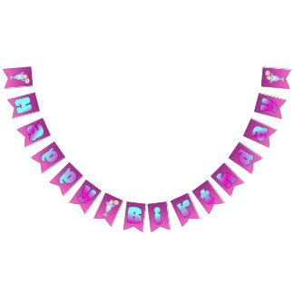 Beluga Boo Gelukkige Verjaardag Vlaggenlijn Spando Vlaggetjes