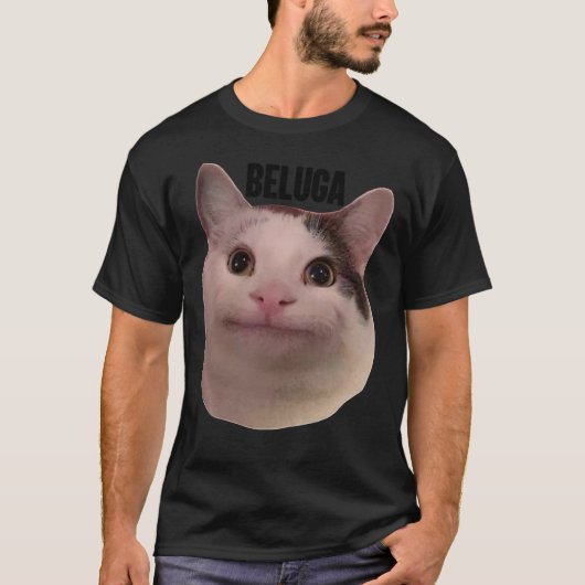 Beluga cat discord pfp Classic T-Shirt (Voorkant)