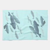 Beluga Handdoek Beluga Walvis Dish Handdoeken Walv (Horizontaal)