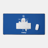 Béluga mignon bulles dessin de dessin animé (Clavier et souris)