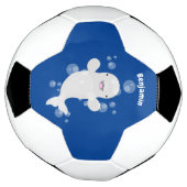 Béluga mignon bulles dessin de dessin animé (Tourné)