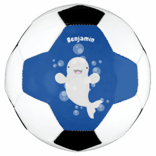 Béluga mignon bulles dessin de dessin animé