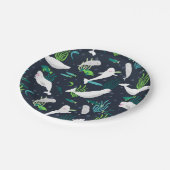 Beluga Papieren Bordje (Gekanteld)