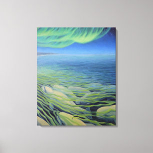 Béluga Peinture de baleines toile Imprimer