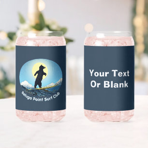 Beluga Point Surf Club Blikvorm Glas