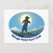 Beluga Point Surf Club Briefkaart (Voorkant)