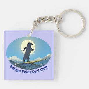 Beluga Point Surf Club Sleutelhanger