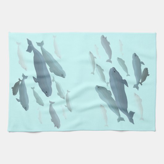 Beluga Serviette Beluga Serviettes de plat de bale (Horizontal)