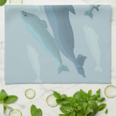 Beluga Serviette Beluga Serviettes de plat de bale (Plié)