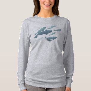 Beluga Shirt van de Beluga-walvis