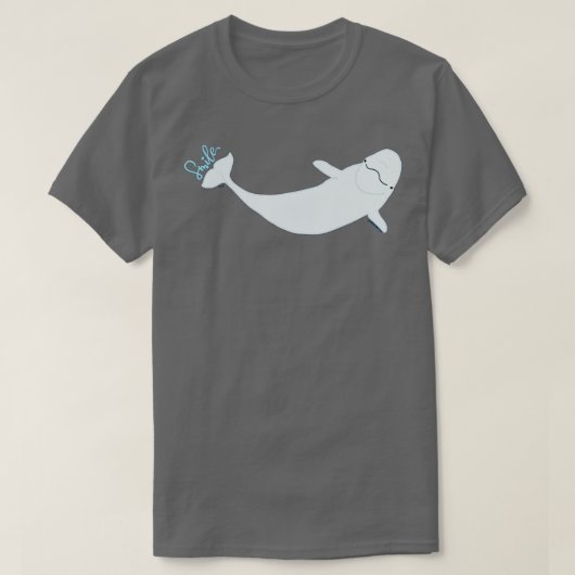 Beluga Smile T-shirt (Design voorkant)