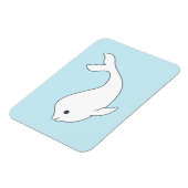 Beluga walvismagneet magneet (Linkerzijde)