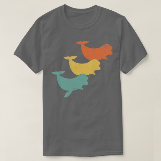 Beluga Whale 18 T-shirt (Design voorkant)
