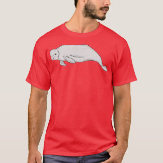 Beluga Whale 8 T-shirt