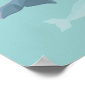 Beluga Whale Art Imprimer Marinelife Whale Poster (Coin)