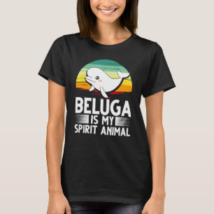 Beluga Whale Baby Animal 3 T-shirt