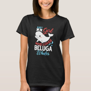 Beluga Whale Baby Animal 4 T-shirt