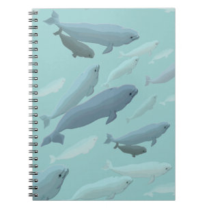 Beluga Whale Carnet Whale Art Journal livre