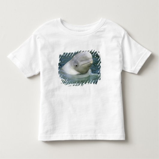 Beluga Whale, Delphinapterus leucas) Kinder Shirts (Voorkant)