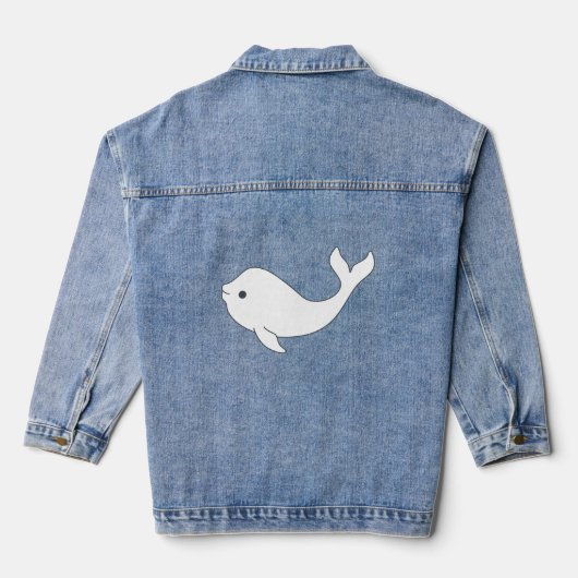 Beluga Whale Denim Veste (Verso)